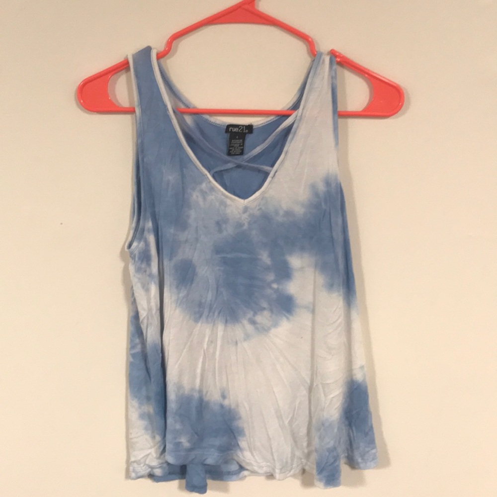 Criss Cross Neckline Top